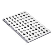 Libreta con patas de gato en espiral notizblock (Rechte Seite)