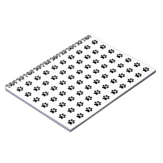 Libreta con patas de gato en espiral notizblock