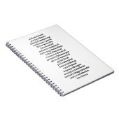 Libreta conceptos apuestos notizblock (Rechte Seite)