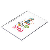 Libreta navideña Joy to the World Notizblock (Linke Seite)