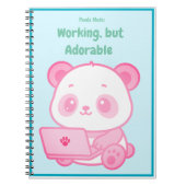 Libreta Panda Adorable Notizblock (Vorderseite)