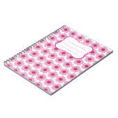 Libreta Pink Flor Notizblock (Linke Seite)