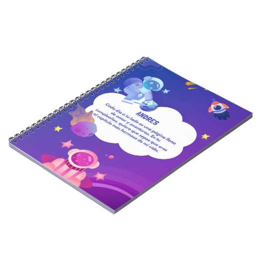 Libreta sencilla personalizada notizblock (Linke Seite)