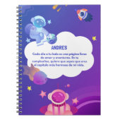 Libreta sencilla personalizada notizblock (Vorderseite)