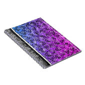 Libreta, Spiral von Diseño Abstracto. Notizblock (Rechte Seite)