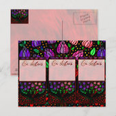 Libris Roots Buchzeichen Postcard Postkarte (Vorne/Hinten)