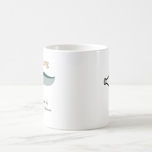 LibriVox 1 Recht Kaffeetasse (Mittel)