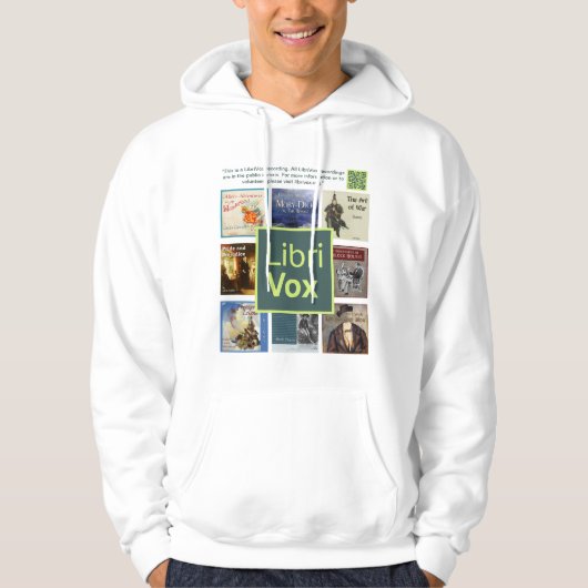 LibriVox Kapuzenpullover Hoodie (Vorderseite)