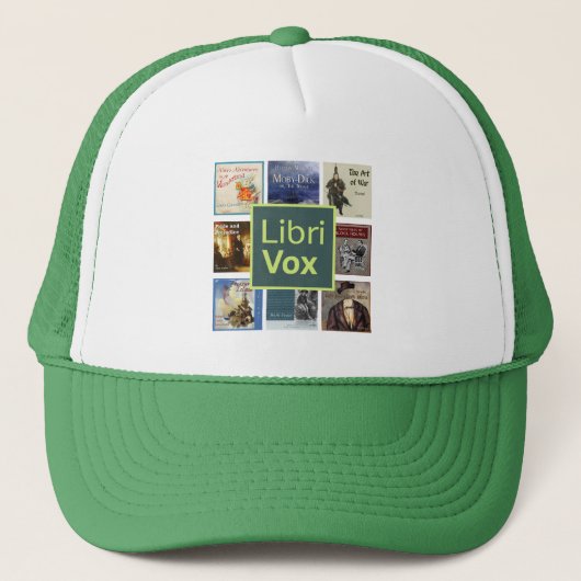 LibriVox-LKW-Fahrerhut Truckerkappe (Vorderseite)