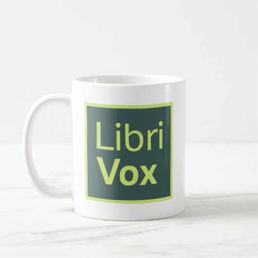 LibriVox Mug Kaffeetasse (Links)