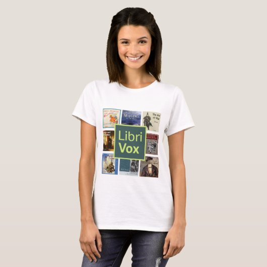 LibriVox-Shirt - Stil 1 T-Shirt (Vorne ganz)