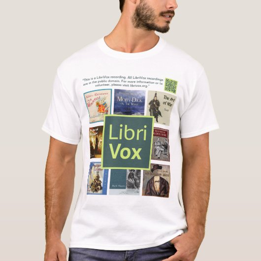 LibriVox-Shirt - Stil 3 T-Shirt (Vorderseite)