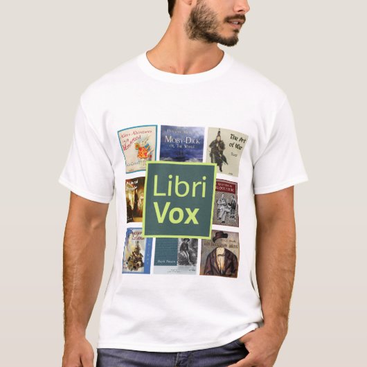 LibriVox Shirt - Style 1 (Vorderseite)