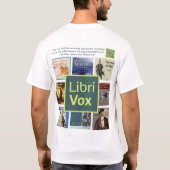 LibriVox Shirt - Style 2 (Rückseite)