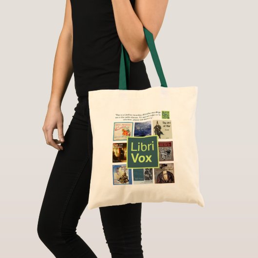 LibriVox Tote Bag Tragetasche (Vorderseite (Produkt))