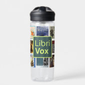 LibriVox Water Bottle Trinkflasche (Vorderseite)