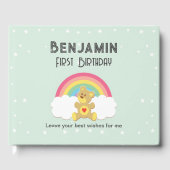 Libro de firmas osito arco iris. gästebuch (Vorderseite)