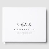 Libro de Huéspedes de Boda Española Gästebuch (Vorderseite)