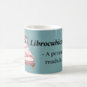 Librocubicularist Leserbuch Liebhaber bibliophile Kaffeetasse (Mittel)