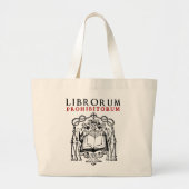 Librorum Prohibitorum Taschen-Tasche Jumbo Stoffbeutel (Vorne)
