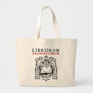 Librorum Prohibitorum Taschen-Tasche Jumbo Stoffbeutel