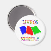 Libros Magnet (Vorderseite/Rückseite)