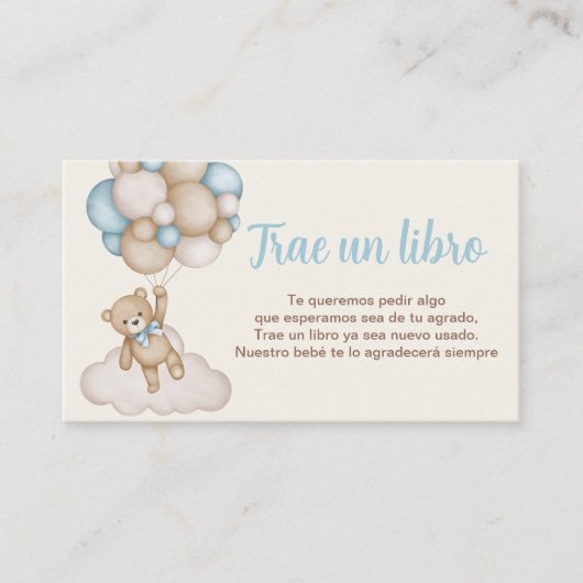 Libros para el bebé begleitkarte (Vorderseite)