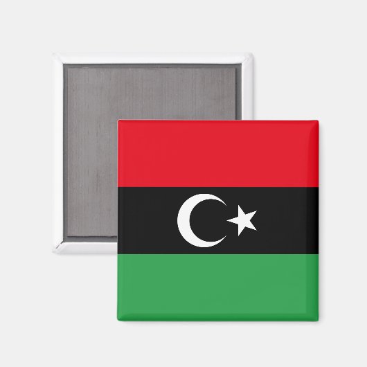 Libya Magnet (Vorderseite/Rückseite)