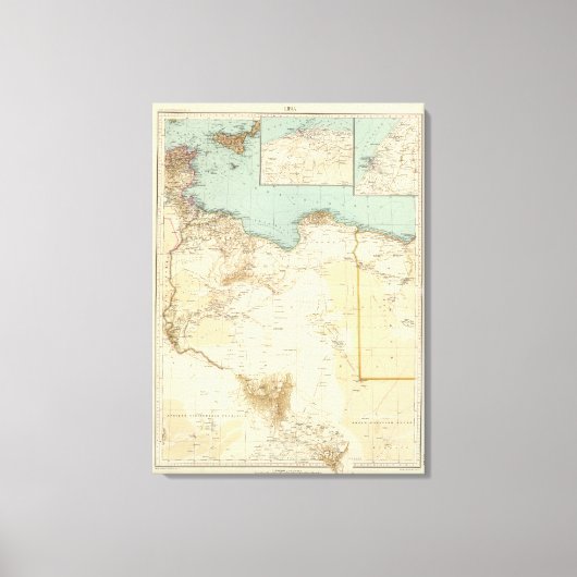 Libyen 11 314 leinwanddruck (Vorderseite)