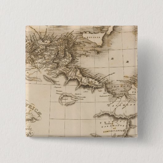 Libyen, Afrika Button (Vorderseite)