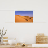 Libyen, Fezzan, Sahara, Erg Murzuq, Sand Poster (Küche)