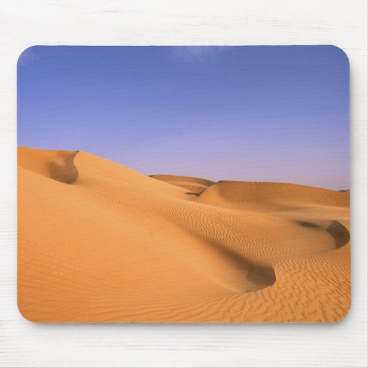 Libyen, Fezzan, Sahara-Wüste, Erg Murzuq, Sand Mousepad (Vorne)