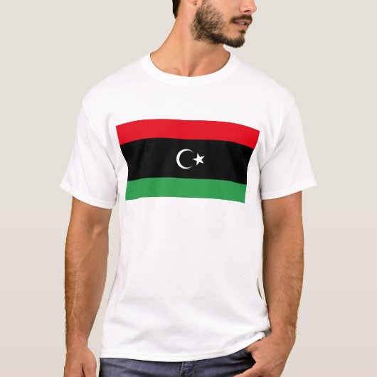 Libyen Flag (1951) T-Shirt (Vorderseite)