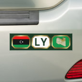 Libyen Flaggenplan-Autoaufkleber Autoaufkleber (Auf Auto)