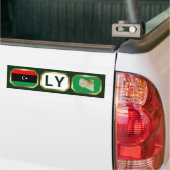 Libyen Flaggenplan-Autoaufkleber Autoaufkleber (Auf Lkw)