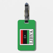 Libyen Gepäckanhänger (Rückseite vertikal)