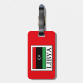 Libyen Gepäckanhänger (Rückseite vertikal)