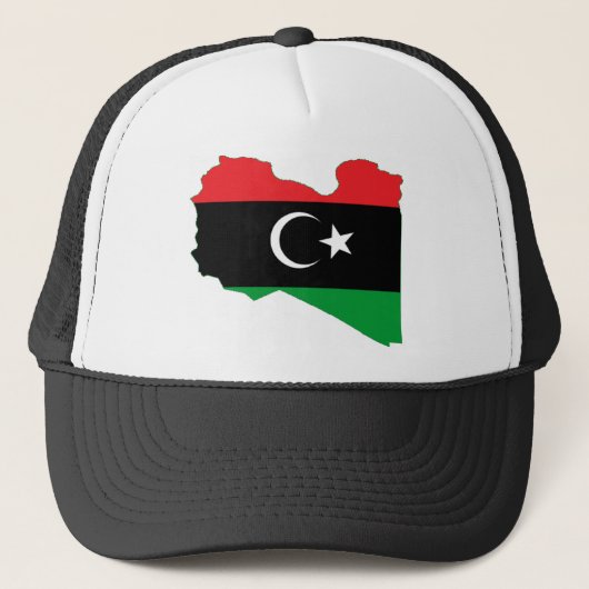 Libyen LY Truckerkappe (Vorderseite)