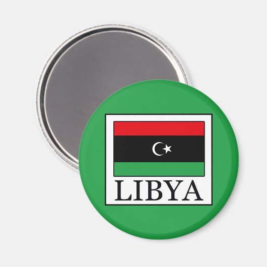 Libyen Magnet (Vorderseite/Rückseite)