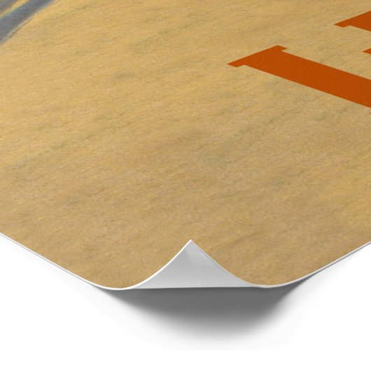 Libyen-Reiseplakat Poster (Ecke)