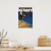 Libyen-Reiseplakat Poster (Küche)
