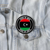 Libyen-Runde Button (Beispiel)