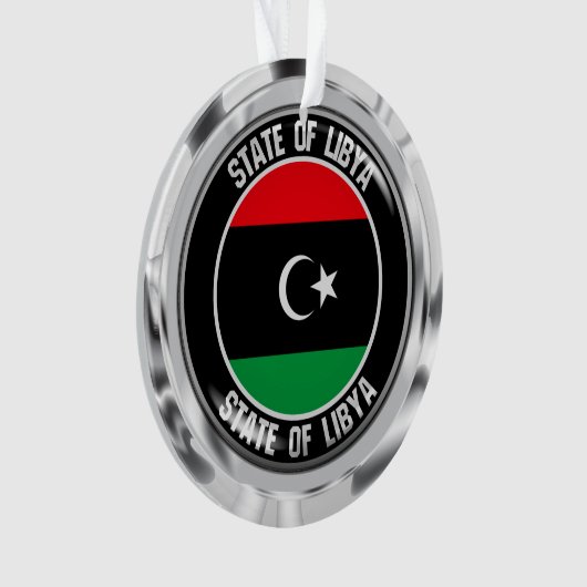 Libyen-Runde Ornament (Vorderseite)