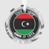 Libyen-Runde Ornament (Rückseite)