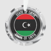 Libyen-Runde Ornament (Vorderseite)