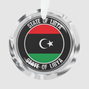 Libyen-Runde Ornament