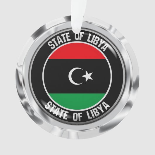 Libyen-Runde Ornament (Vorderseite)