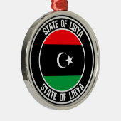 Libyen-Runde Ornament Aus Metall (Rechts)