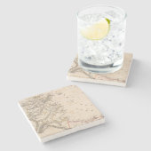 Libyen Steinuntersetzer (Seitenansicht)