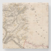 Libyen Steinuntersetzer (Vorderseite)